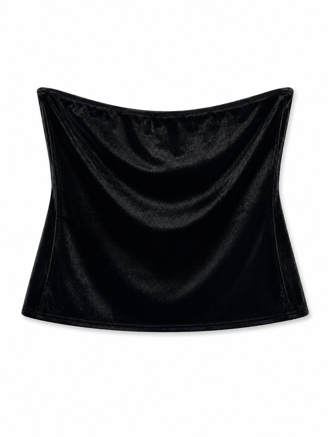 Pretty Little Thing Bow Velvet Top