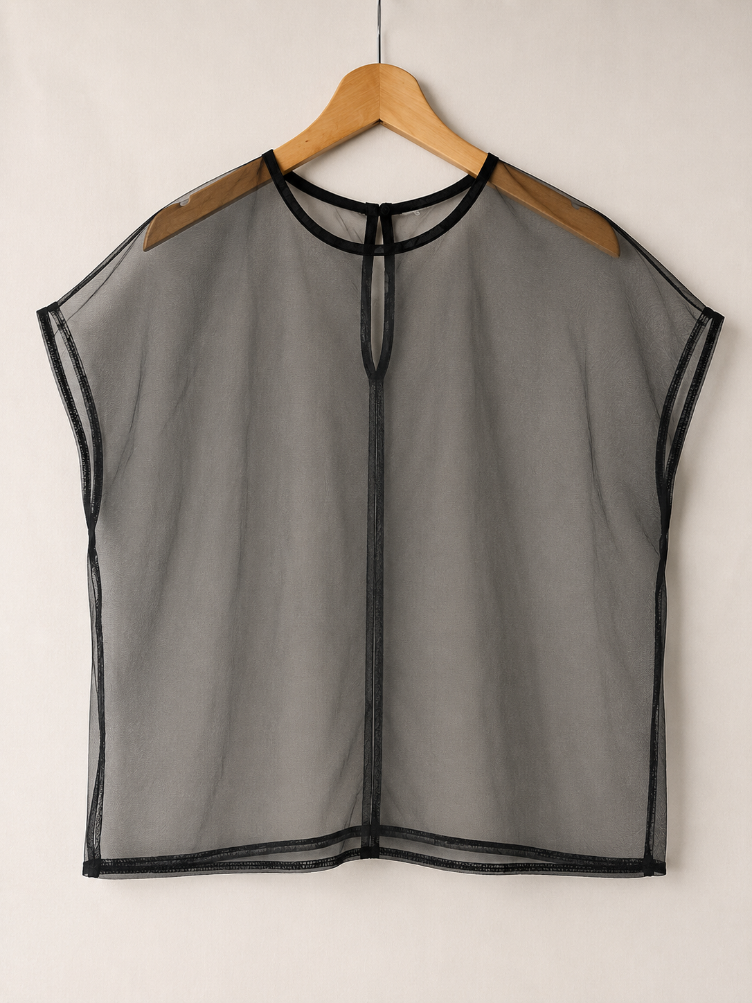 Camaieu Transparent Sleeveless Top