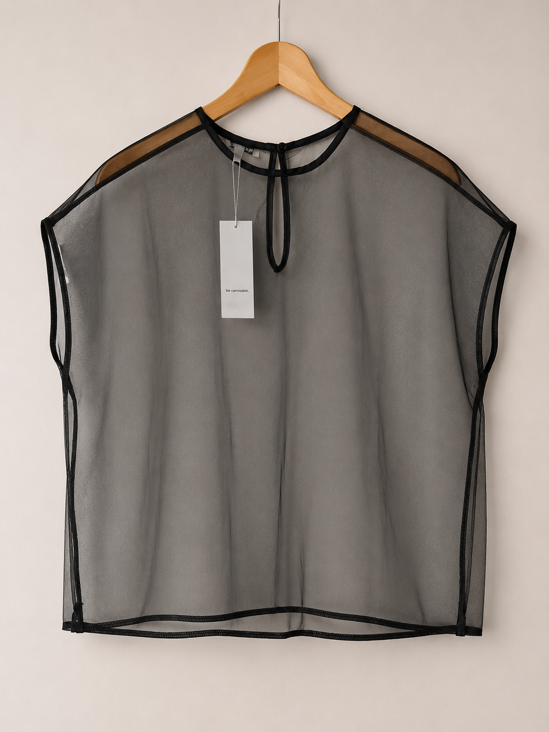 Camaieu Transparent Sleeveless Top