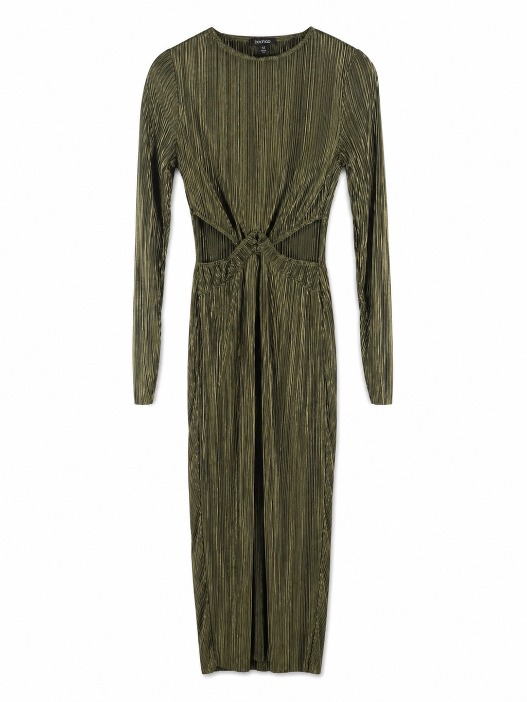 Boohoo Olive Dress
