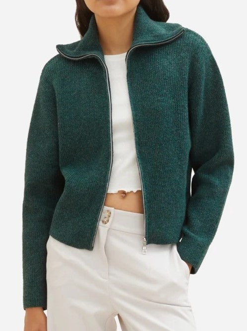 Tom Tailor Zip Up Sweatshirt