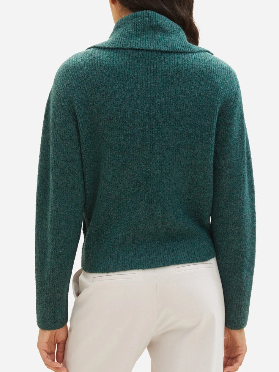 Tom Tailor Zip Up Sweatshirt