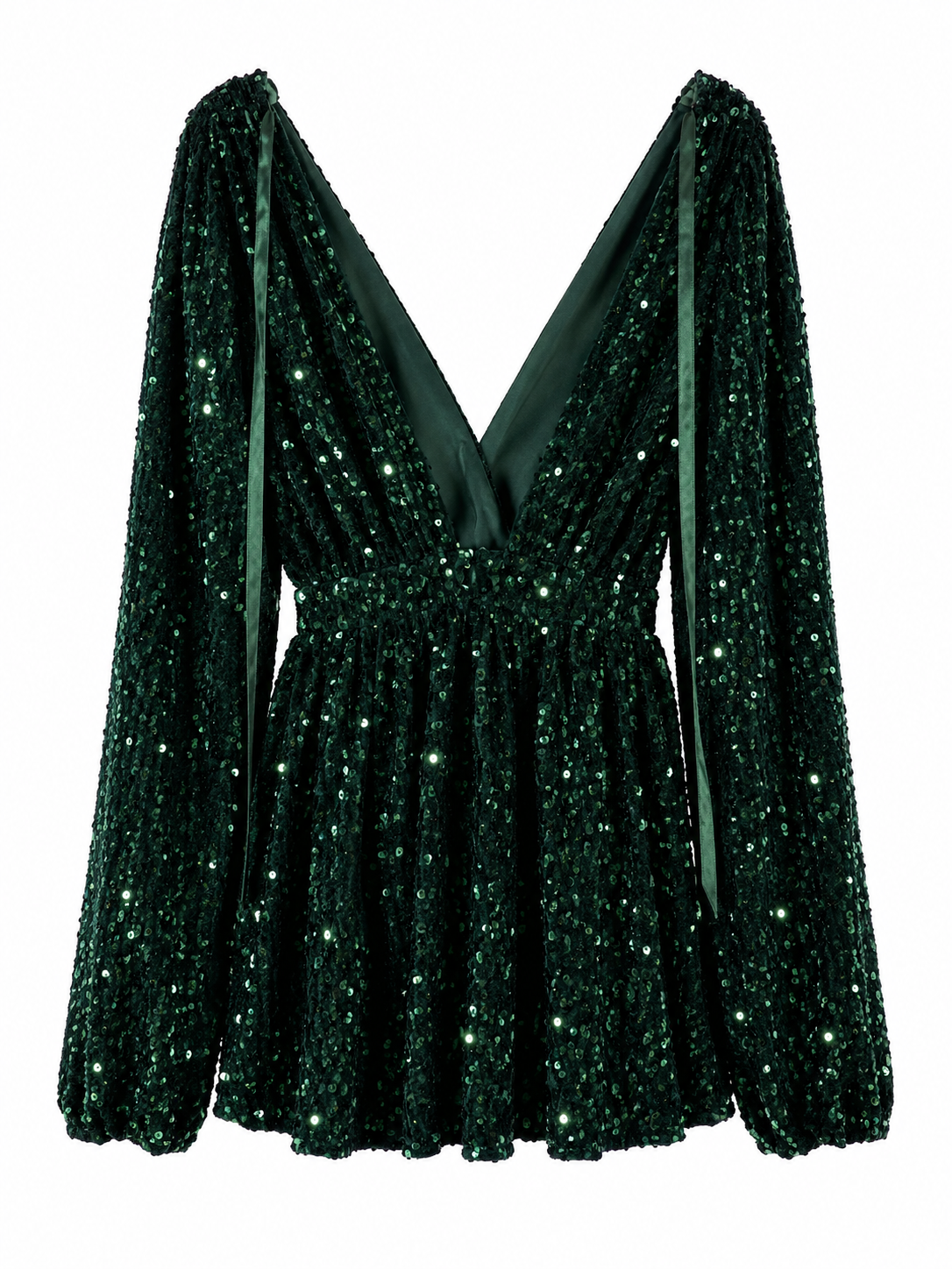 Boohoo Emerald Playsuit