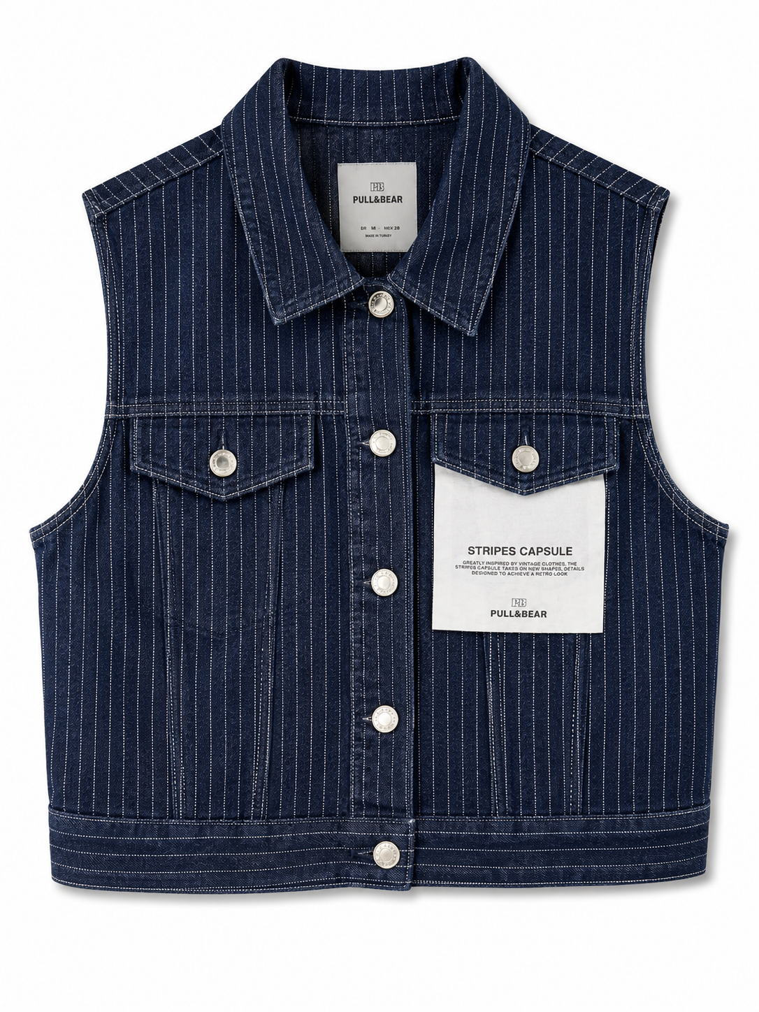 Pull&Bear Striped Vest