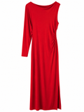 Boohoo One Shoulder Dress