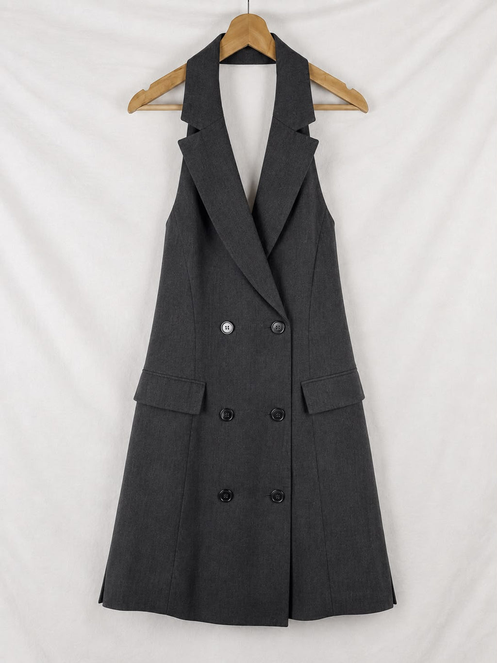Boohoo Sleeveless Blazer Dress