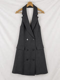 Boohoo Sleeveless Blazer Dress