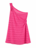 Boohoo One Shoulder Beach Dress