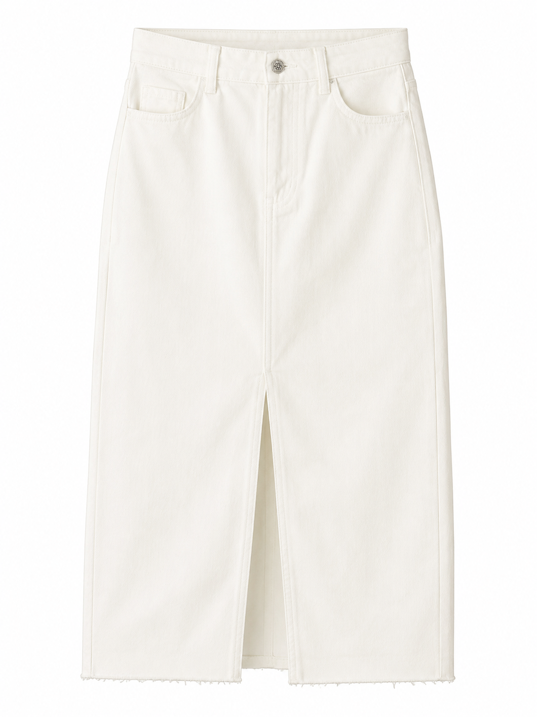 Camaieu White Denim Dress